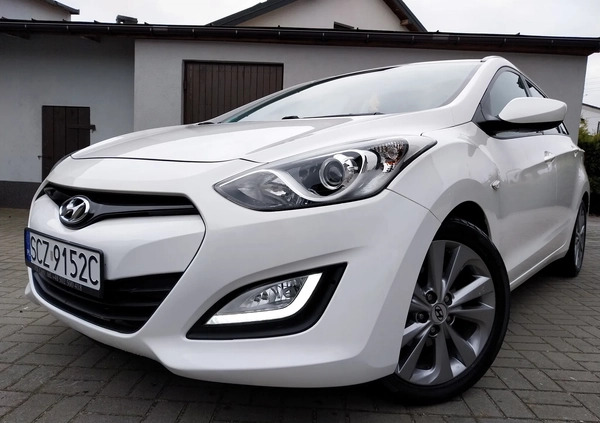 Hyundai I30 cena 34990 przebieg: 156000, rok produkcji 2014 z Brańsk małe 667